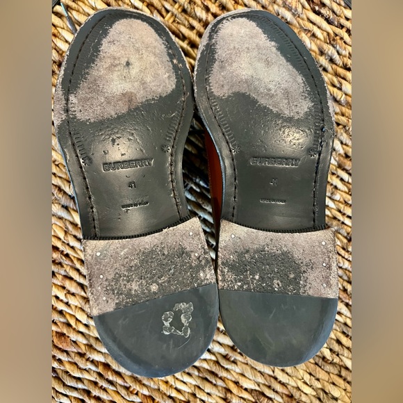 Burberry Vintage check panel Oxford/Derby Shoe Men’s size 41 US size 8 - Picture 2 of 6